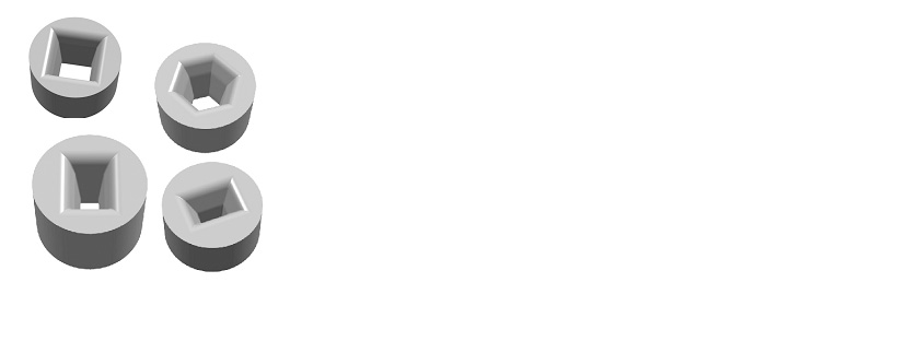 拉制四方形、六方形金屬棒材拉伸模坯